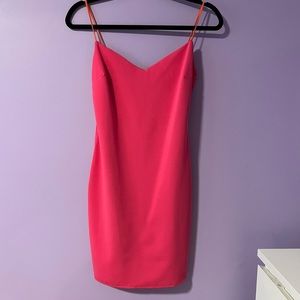 Windsor Hot Pink Mini Bodycon Dress